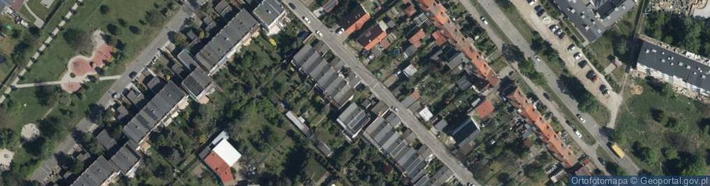Zdjęcie satelitarne Fromborska ul.