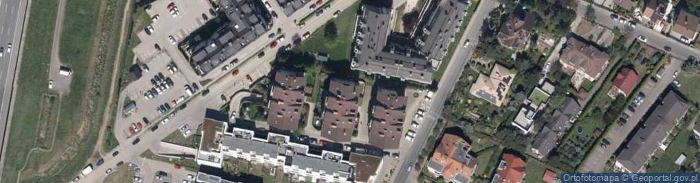 Zdjęcie satelitarne Franciszka Żwirki i Stanisława Wigury ul.
