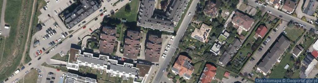 Zdjęcie satelitarne Franciszka Żwirki i Stanisława Wigury ul.