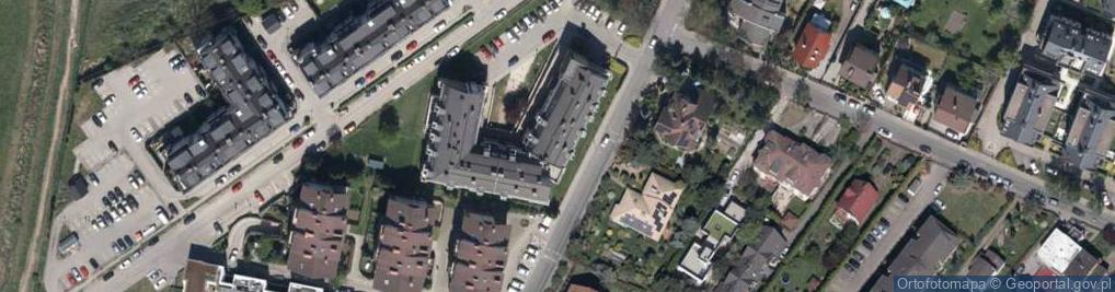 Zdjęcie satelitarne Franciszka Żwirki i Stanisława Wigury ul.