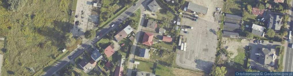 Zdjęcie satelitarne Franciszka Żwirki i Stanisława Wigury ul.