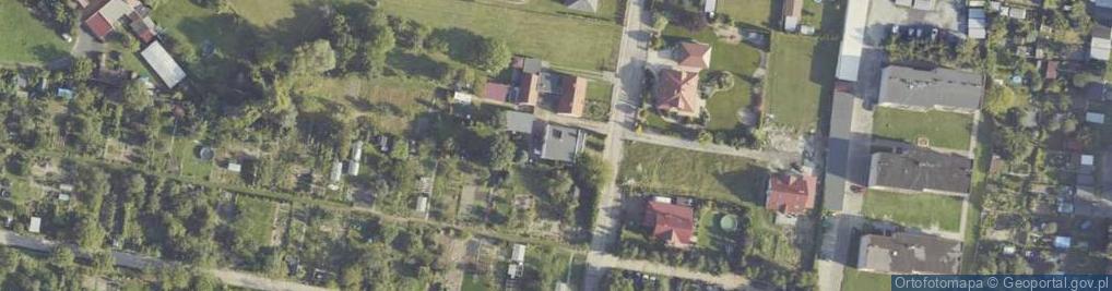 Zdjęcie satelitarne Franciszka Żwirki i Stanisława Wigury ul.