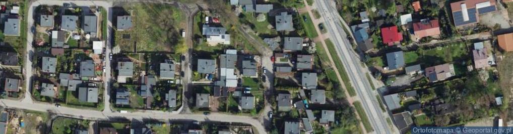 Zdjęcie satelitarne Frycza-Modrzewskiego Andrzeja ul.