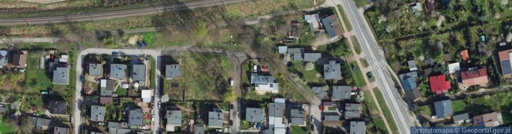 Zdjęcie satelitarne Frycza-Modrzewskiego Andrzeja ul.