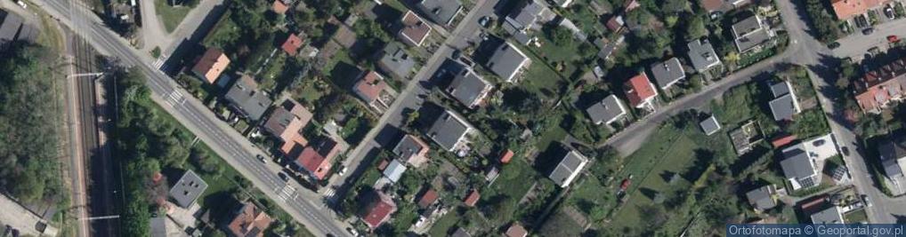 Zdjęcie satelitarne Franciszka Żwirki i Stanisława Wigury ul.