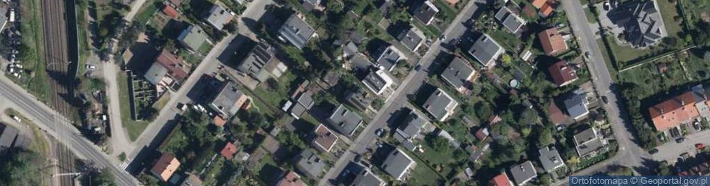 Zdjęcie satelitarne Franciszka Żwirki i Stanisława Wigury ul.