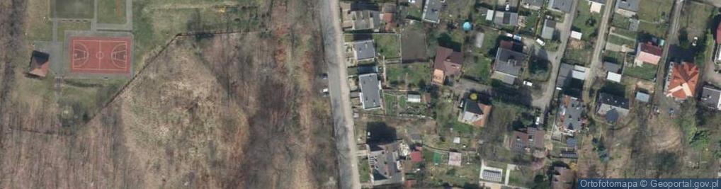 Zdjęcie satelitarne Francuska ul.