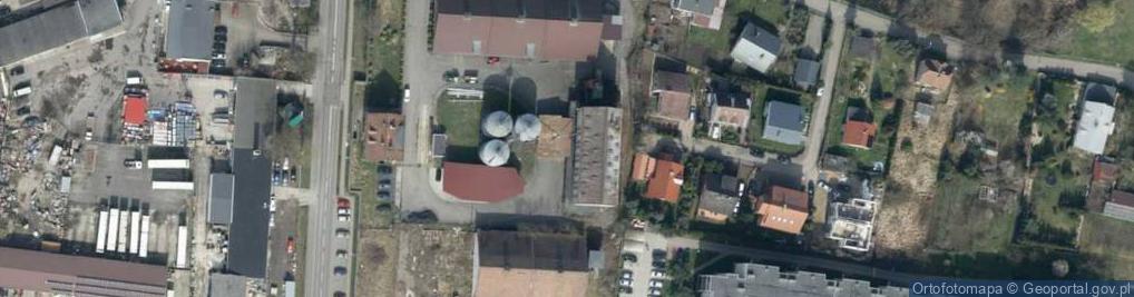 Zdjęcie satelitarne Francuska ul.