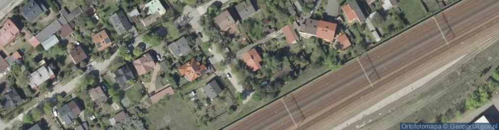 Zdjęcie satelitarne Franciszka Żwirki i Stanisława Wigury ul.