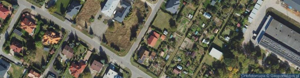 Zdjęcie satelitarne Furmana Józefa ul.