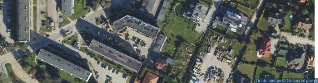 Zdjęcie satelitarne Fundamentowa ul.