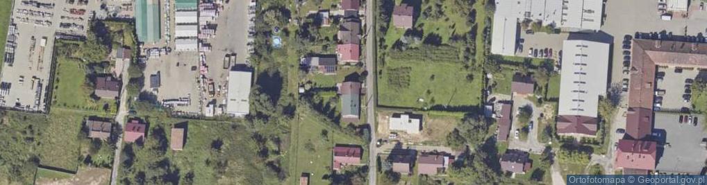 Zdjęcie satelitarne Furmańska ul.