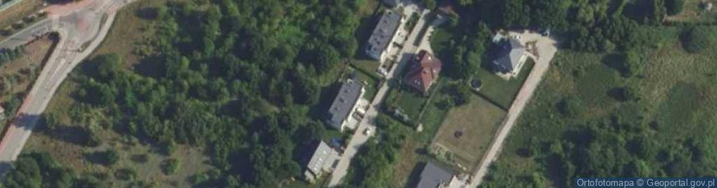Zdjęcie satelitarne Gardenii ul.
