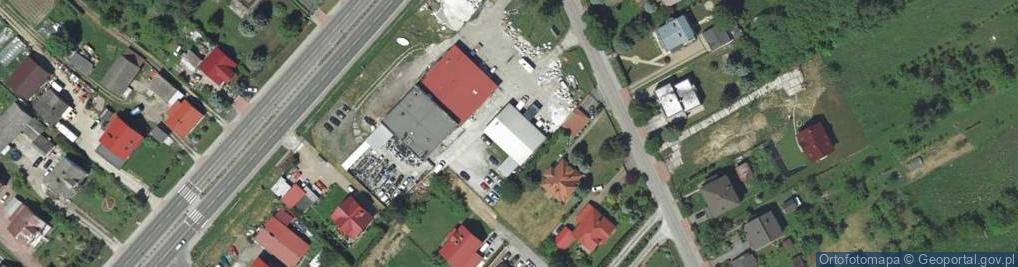 Zdjęcie satelitarne Galicyjska ul.