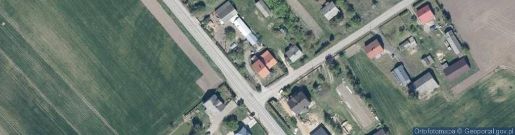 Zdjęcie satelitarne Gabrysin ul.