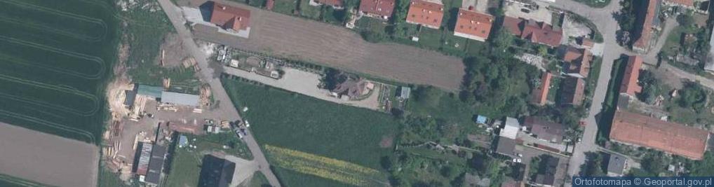 Zdjęcie satelitarne Gądów ul.