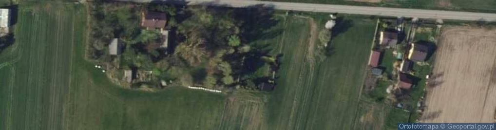 Zdjęcie satelitarne Gałkówek-Parcela ul.