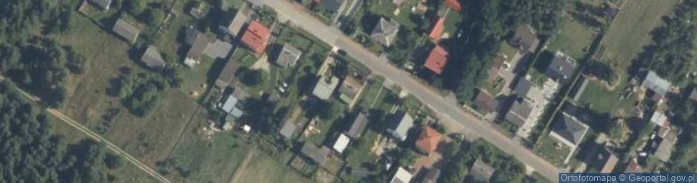 Zdjęcie satelitarne Gąsawy Rządowe-Niwy ul.