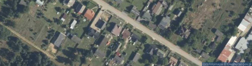 Zdjęcie satelitarne Gąsawy Rządowe-Niwy ul.