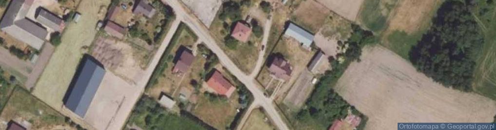 Zdjęcie satelitarne Gąsówka-Osse ul.