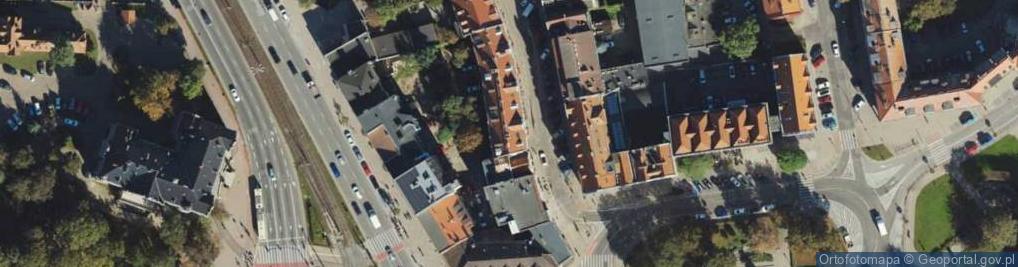 Zdjęcie satelitarne Garncarska ul.