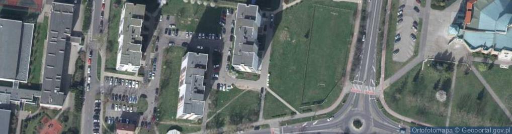 Zdjęcie satelitarne Galileusza ul.