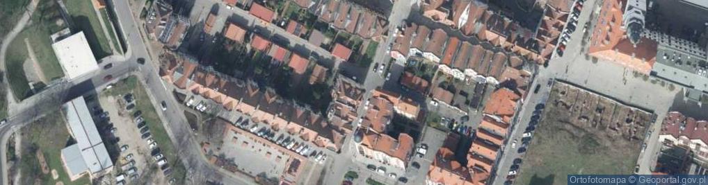 Zdjęcie satelitarne Garncarska ul.