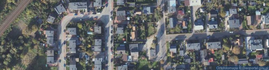 Zdjęcie satelitarne Gajowa ul.