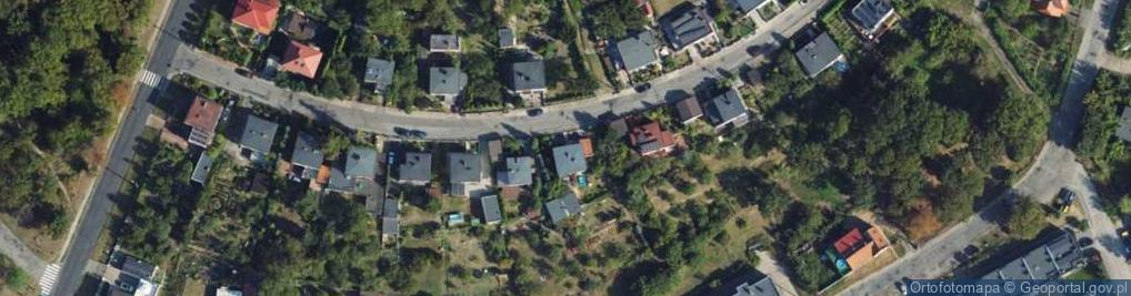 Zdjęcie satelitarne Garnizonowa ul.