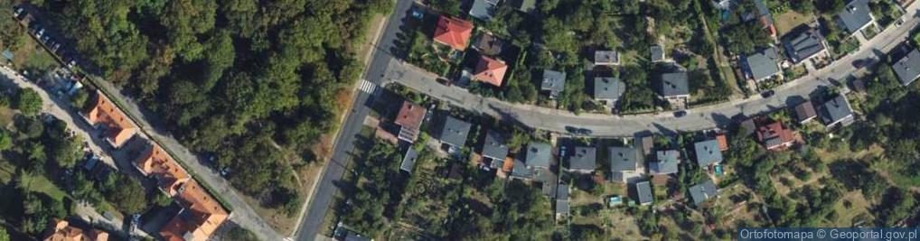 Zdjęcie satelitarne Garnizonowa ul.