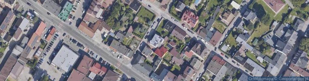 Zdjęcie satelitarne Gądzio-Kosa S., mjr. AK ul.