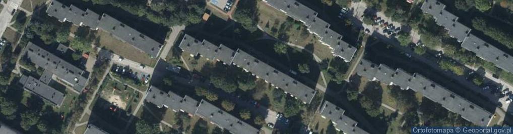 Zdjęcie satelitarne Gałczyńskiego Konstantego Ildefonsa ul.