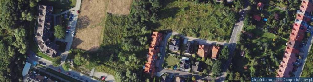 Zdjęcie satelitarne Galaktyczna ul.