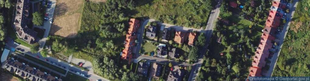 Zdjęcie satelitarne Galaktyczna ul.