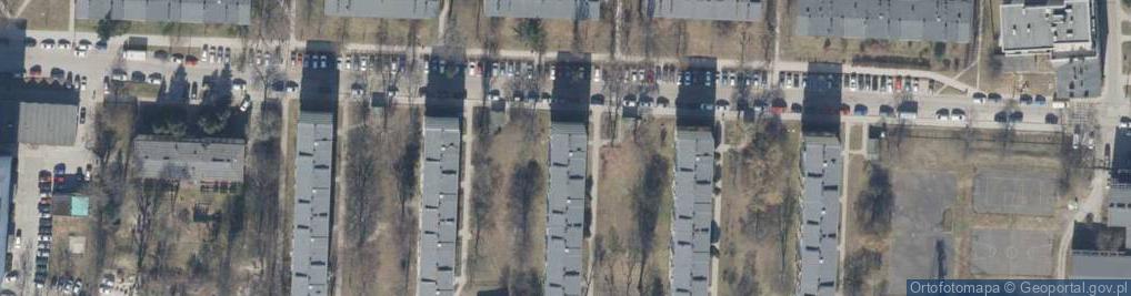 Zdjęcie satelitarne Gandhiego Mahatmy ul.