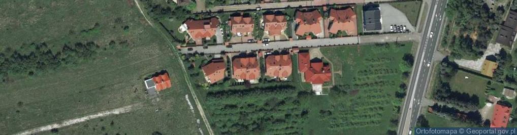 Zdjęcie satelitarne Galicyjska ul.