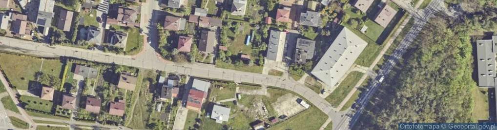 Zdjęcie satelitarne Gajowa ul.