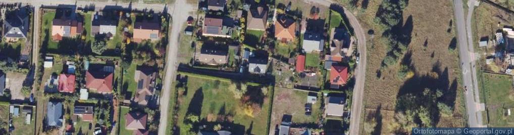 Zdjęcie satelitarne Gawronia ul.