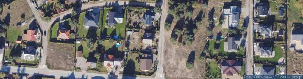 Zdjęcie satelitarne Gawronia ul.
