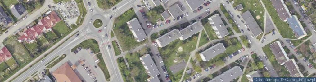 Zdjęcie satelitarne Gałczyńskiego Konstantego Ildefonsa ul.