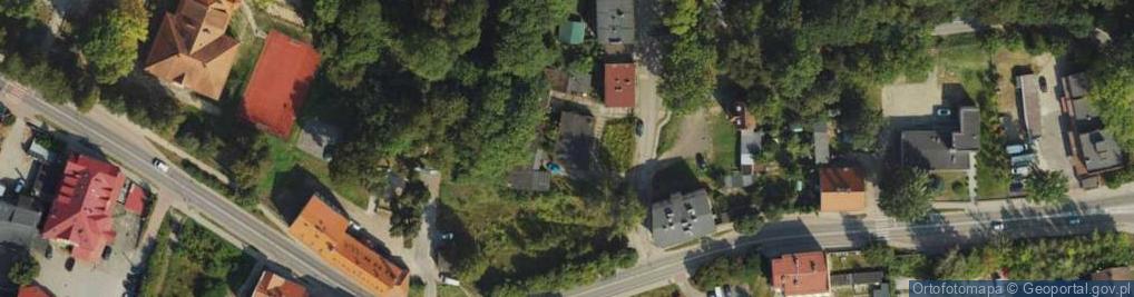 Zdjęcie satelitarne Garnizonowa ul.
