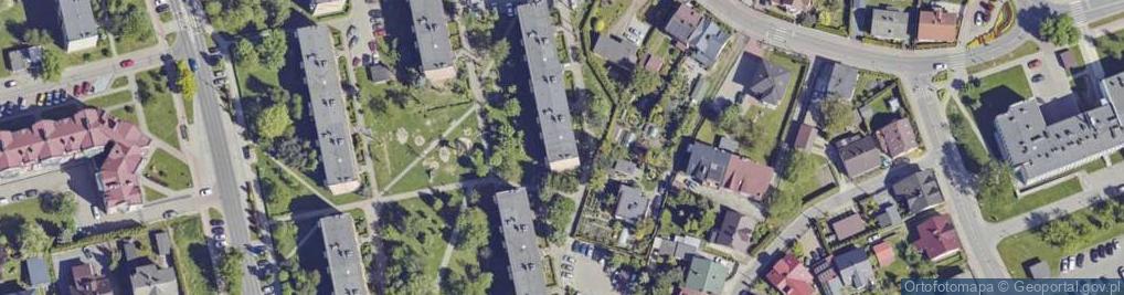 Zdjęcie satelitarne Garbarska ul.