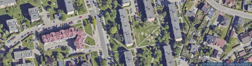Zdjęcie satelitarne Garbarska ul.