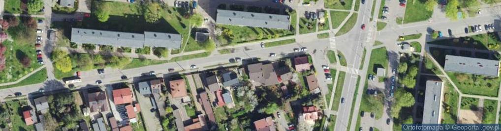 Zdjęcie satelitarne Gawrońska ul.