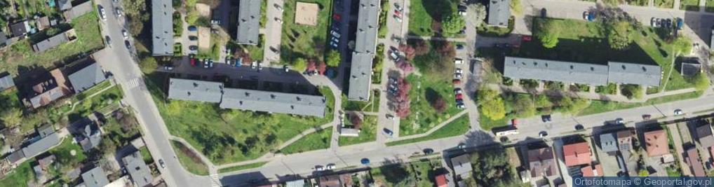 Zdjęcie satelitarne Gawrońska ul.