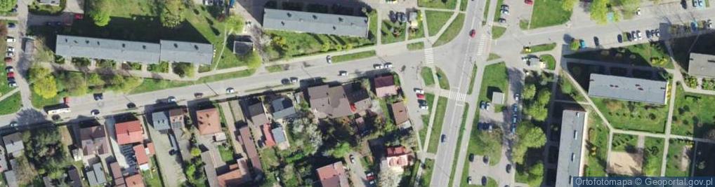 Zdjęcie satelitarne Gawrońska ul.