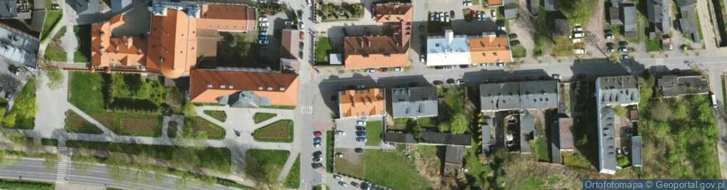 Zdjęcie satelitarne Garncarska ul.