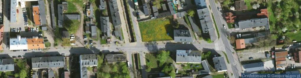 Zdjęcie satelitarne Garncarska ul.