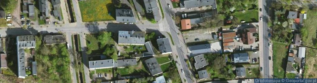 Zdjęcie satelitarne Garncarska ul.