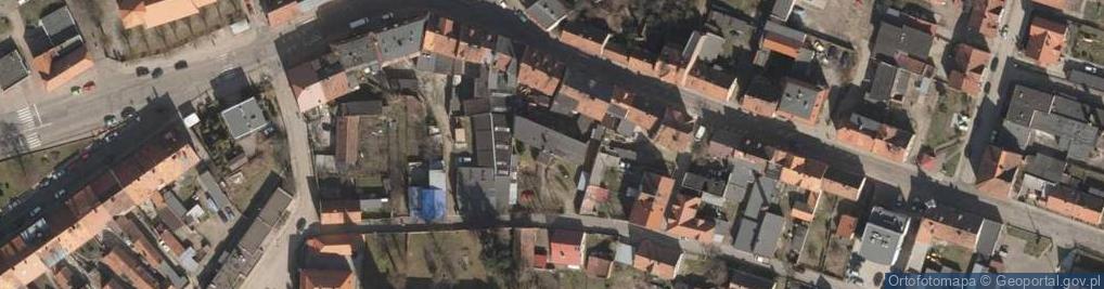 Zdjęcie satelitarne Garncarska ul.